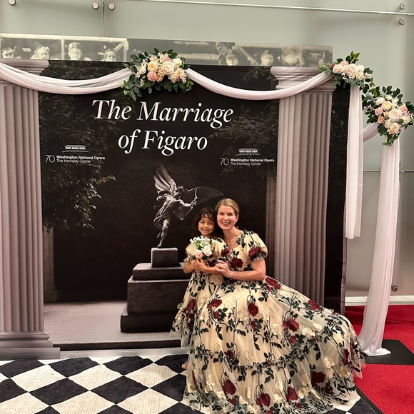 Ivy City Co Cream Maxi Dress with Floral Embroidery - Picture 3 of 4